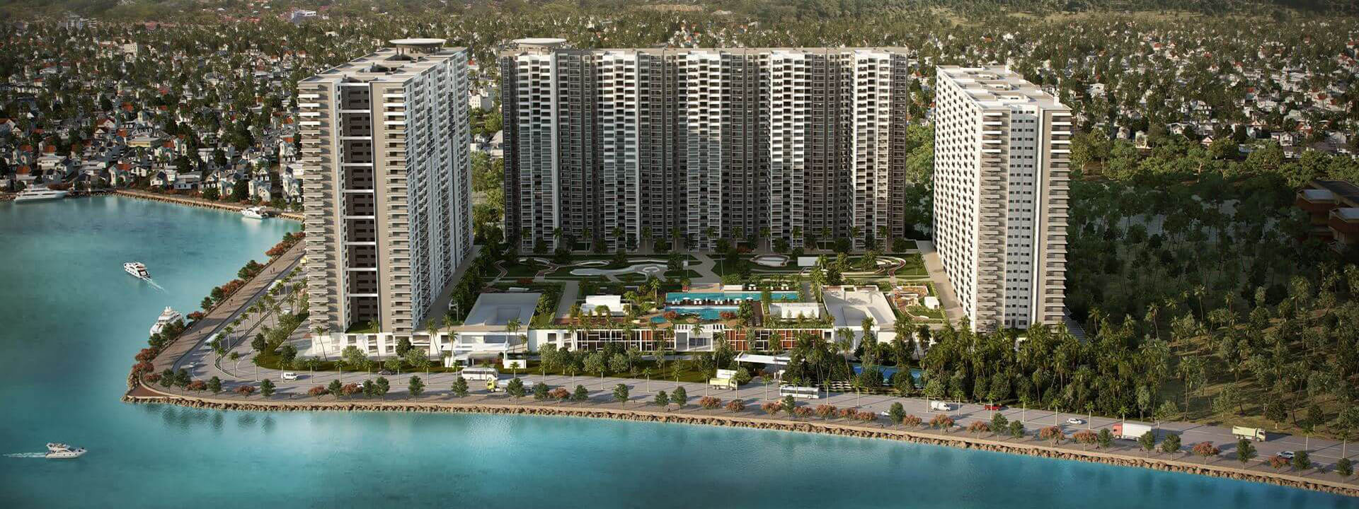 Marina One - Apartments on Marine Drive in Kochi Ernakulam By Puravankara & Sobha